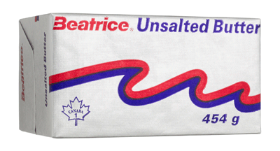 Beatrice Ontario Unsalted Butter 454g