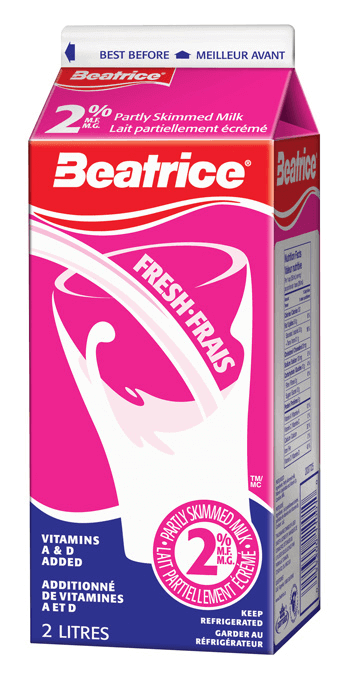 Beatrice | West | | 2% Partly Skimmed Milk 2L