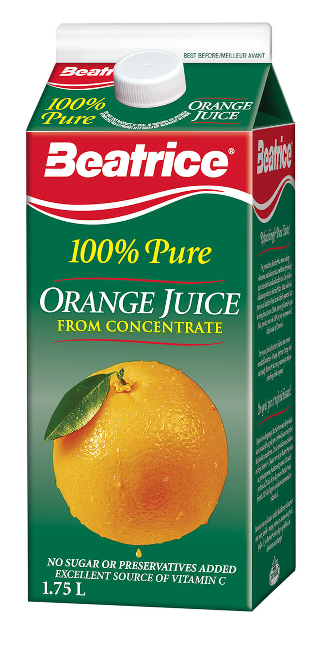 100% Orange Juice