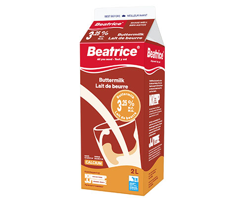 Beatrice 3.25% Buttermilk Carton