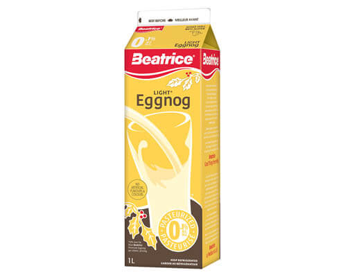 Beatrice Light Egg Nog 1L Carton