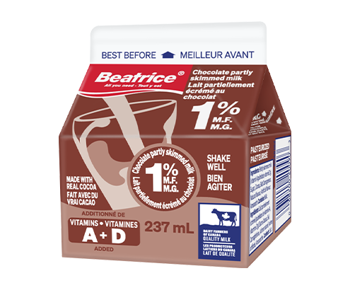 1% Chocolate Milk 237 mL